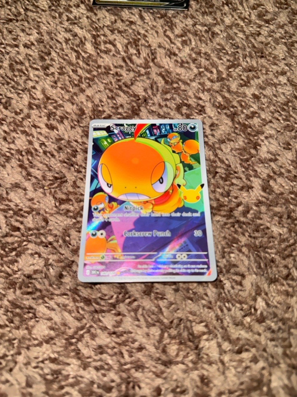Scraggy - 140/128 - ME: 30th Celebration Pokemon Card